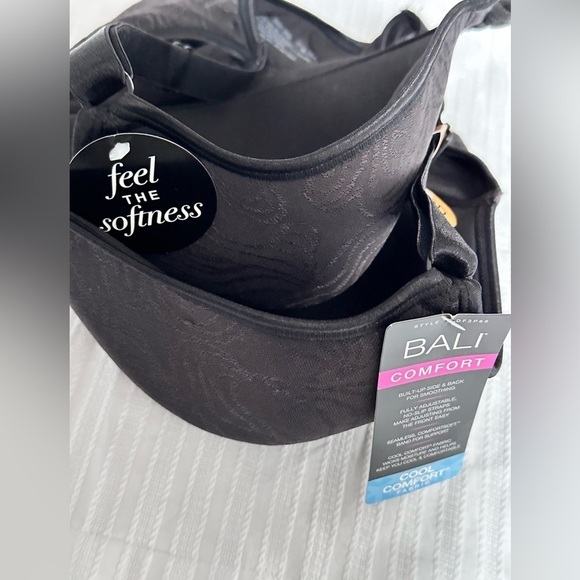 BRA 40DD Bali Black 3P66 Underwire Front closure Fully Adjustable 3443 AF - Picture 10 of 12